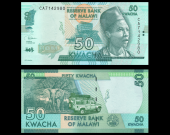 Malawi, P-64g, 50 kwacha, 2020