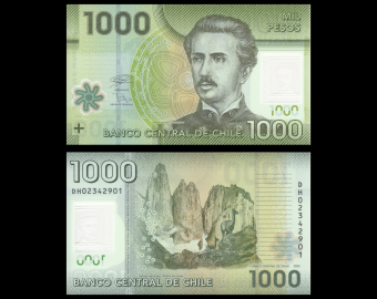 Chile, P-161k, 1 000 pesos, 2020, Polymer
