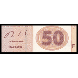 Congo, P-097b, 50 francs, 2013 - Billet de banque en vente sur Monnaies du Monde SHOP