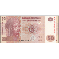 Congo, P-097b, 50 francs, 2013 - Billet de banque en vente sur Monnaies du Monde SHOP