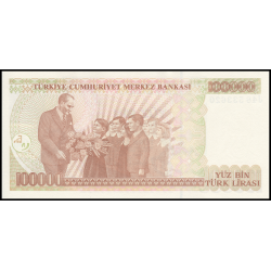 Turquie, P-206, 100000 lira, 1997 - Billet de banque en vente sur Monnaies du Monde SHOP