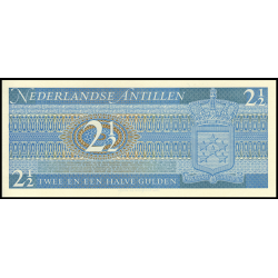Antilles Néerlandaises, P-21,  2,5 gulden, 1970 - Billet de banque en vente sur Monnaies du Monde SHOP