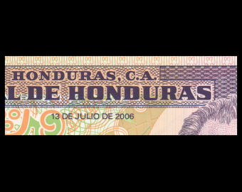 Honduras, P-080Af 2 lempiras, 2006