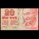 India, P-096m, 20 rupees, 2011