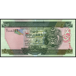 Salomon (iles), P-25a, 2 dollars, 2006 - Billet de banque en vente sur Monnaies du Monde SHOP