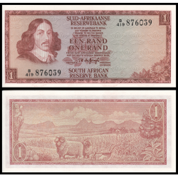 Afrique-du-Sud, P-116b, 1 rand, 1975 - Billet de banque en vente sur Monnaies du Monde SHOP