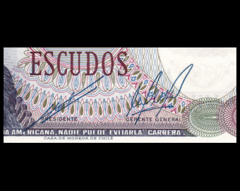 Chile, P-146b, 1 000 escudos, 1975