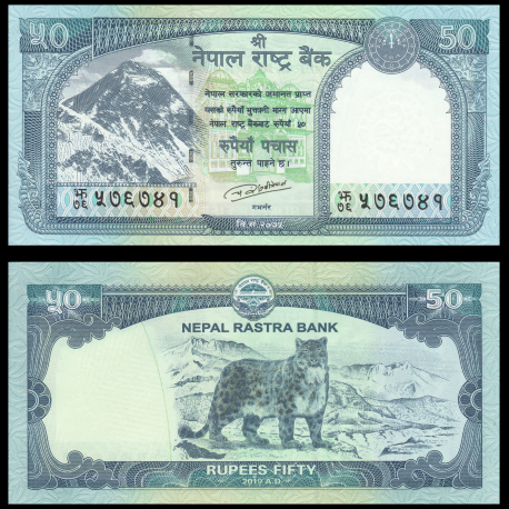 Nepal, P-79b, 50 roupies, 2019