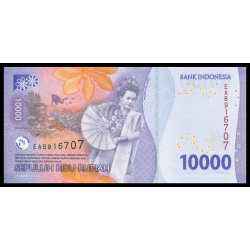 Indonésie, P-165a, 10 000 rupiah, 2022 - Billet de banque en vente sur Monnaies du Monde SHOP