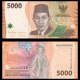 Indonésie, P-164a, 5 000 rupiah, 2022