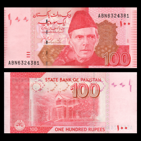 Pakistan, P-48p, 100 rupees, 2021