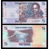 Sierra Leone, P-w36, 5 leones, 2022 - Billet de banque en vente sur Monnaies du Monde SHOP