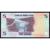 Sierra Leone, P-w36, 5 leones, 2022 - Billet de banque en vente sur Monnaies du Monde SHOP