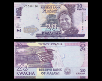 Malawi, P-63f, 20 kwacha, 2020