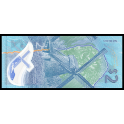 Barbade, P-80a, 2 dollars, 2022, polymère - Billet de banque en vente sur Monnaies du Monde SHOP