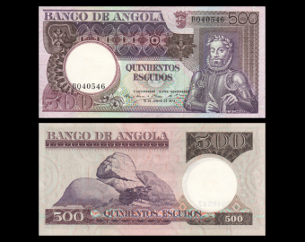Angola, P-107, 500 escudos, 1973