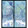 Barbade, P-80a, 2 dollars, 2022, polymère - Billet de banque en vente sur Monnaies du Monde SHOP