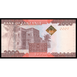 Tanzanie, P-42c, 2 000 shillings, 2020 - Billet de banque en vente sur Monnaies du Monde SHOP