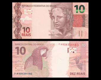 Brésil, P-254c, 10 reais, 2010