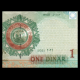 Jordanie, P-34j, 1 dinar, 2021