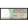 Argentine, P-314r2, 50 pesos argentinos 1985, Neuf / UNC - Billet de banque en vente sur Monnaies du Monde SHOP