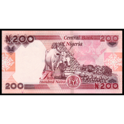 Nigéria, P-w47b, 200 naira, 2023 - Billet de banque en vente sur Monnaies du Monde SHOP