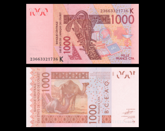 Senegal, P-715Kw, 1 000 francs CFA, 2023