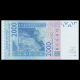 Sénégal, P-716Kt, 2 000 francs CFA, 2022
