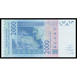 Sénégal, P-716Kt, 2 000 francs CFA, 2022 - Billet de banque en vente sur Monnaies du Monde SHOP