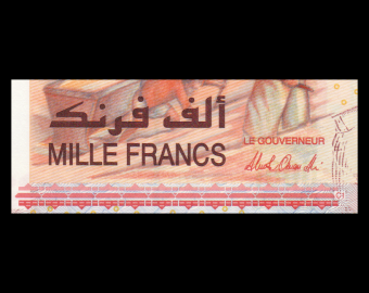 Djibouti, P-42a2, 1 000 francs, 2005