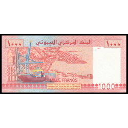 Djibouti, P-42a2, 1 000 francs, 2005 - Billet de banque en vente sur Monnaies du Monde SHOP