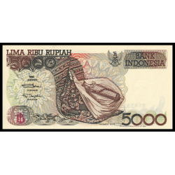 Indonésie, P-130i, 5000 rupiah, 2000 - Billet de banque en vente sur Monnaies du Monde SHOP