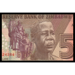 Zimbabwe, P-105, 50 dollars, 2020, hybride - Billet de banque en vente sur Monnaies du Monde SHOP