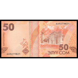 Kirghizistan, P-w35, 50 som, 2023 - Billet de banque en vente sur Monnaies du Monde SHOP