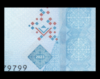 Kirghizistan, P-w36, 100 som, 2023