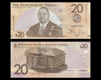 Tonga, P-w53, 20 pa'anga, 2023