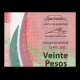 Mexico, P-132-8-1, 20 pesos, 2022, polymer