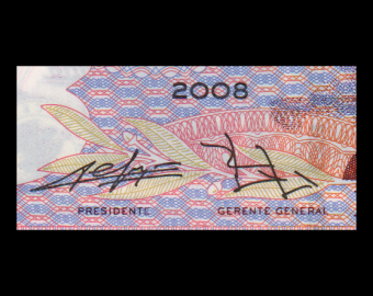 Chili, P-160c, 2 000 pesos, 2008, polymère
