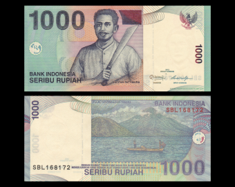 Indonésie, P-141l, 1 000 rupiah, 2012