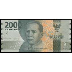 Indonésie, P-155f, 2 000 rupiah, (2016) 2020 - Billet de banque en vente sur Monnaies du Monde SHOP