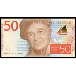 Suède, P-70, 50 kronor, 2015 - Billet de banque en vente sur Monnaies du Monde SHOP