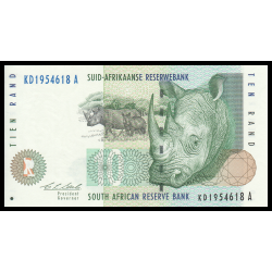 Afrique-du-Sud, P-123a, 10 rand, 1993 - Billet de banque en vente sur Monnaies du Monde SHOP
