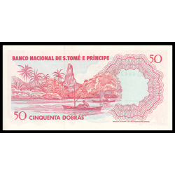 Sao Thomas&Principe, P-56, 50 dobras, 1982 - Billet de banque en vente sur Monnaies du Monde SHOP