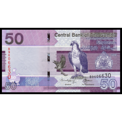 Gambie, P-w40c, 50 dalasis, 2023 - Billet de banque en vente sur Monnaies du Monde SHOP