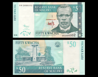 Malawi, p53d, 50 KWACHA, 2009