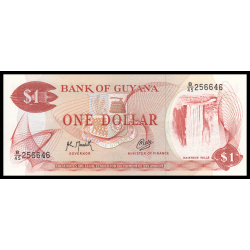 Guyana, P-21g2, 1 dollar, 1992 - Billet de banque en vente sur Monnaies du Monde SHOP