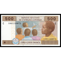 Tchad, P-606Ce, 500 francs, 2002 - Billet de banque en vente sur Monnaies du Monde SHOP