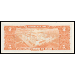 Brésil, P-151b, 2 cruzeiros 1958 - Billet de banque en vente sur Monnaies du Monde SHOP