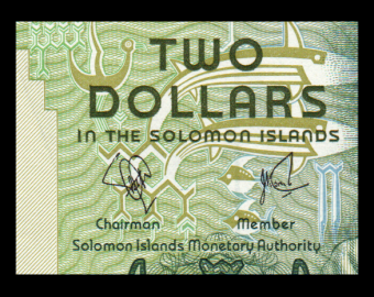 Salomon (iles), P-05, 2 dollars, 1977