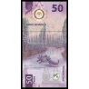 Mexique, P-133p, 50 pesos, 2023, polymère - Billet de banque en vente sur Monnaies du Monde SHOP
